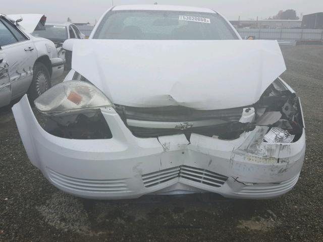 1G1AF5F52A7234838 - 2010 CHEVROLET COBALT 2LT WHITE photo 7