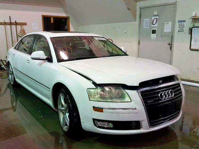 WAUMV94EX9N007998 - 2009 AUDI A8 L QUATT WHITE photo 1