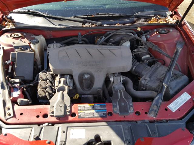 2G2WP552X61239196 - 2006 PONTIAC GRAND PRIX RED photo 7