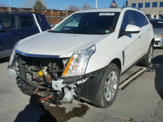 3GYFNDE32CS628879 - 2012 CADILLAC SRX LUXURY WHITE photo 2