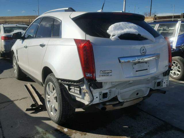 3GYFNDE32CS628879 - 2012 CADILLAC SRX LUXURY WHITE photo 3