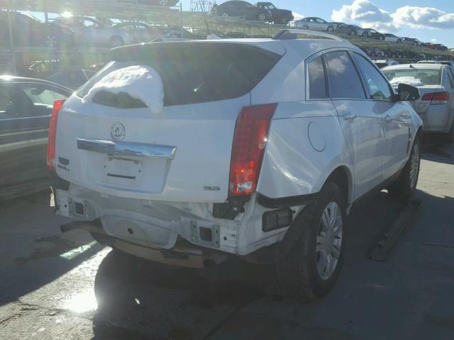 3GYFNDE32CS628879 - 2012 CADILLAC SRX LUXURY WHITE photo 4