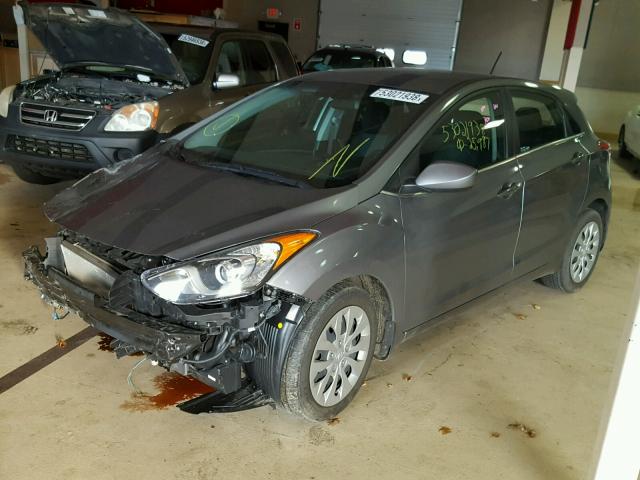 KMHD35LH4GU301487 - 2016 HYUNDAI ELANTRA GT SILVER photo 2