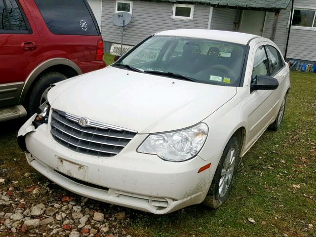 1C3CC4FB7AN169316 - 2010 CHRYSLER SEBRING TO WHITE photo 2