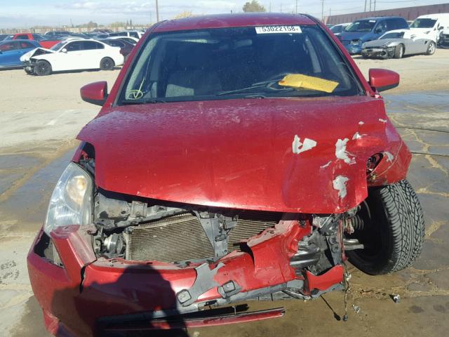 3N1AB6AP7CL750695 - 2012 NISSAN SENTRA 2.0 RED photo 9