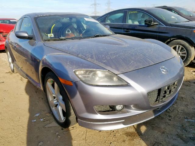 JM1FE173040124437 - 2004 MAZDA RX8 SILVER photo 1