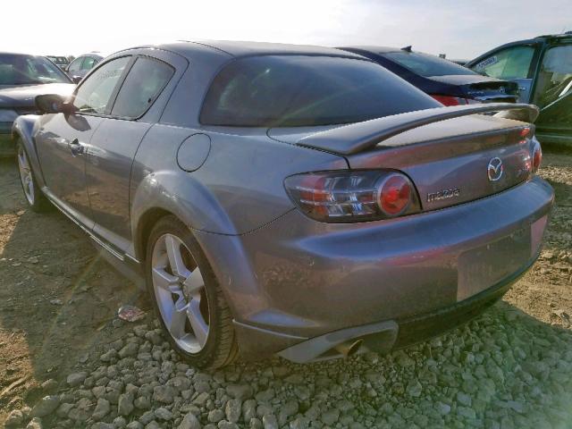 JM1FE173040124437 - 2004 MAZDA RX8 SILVER photo 3