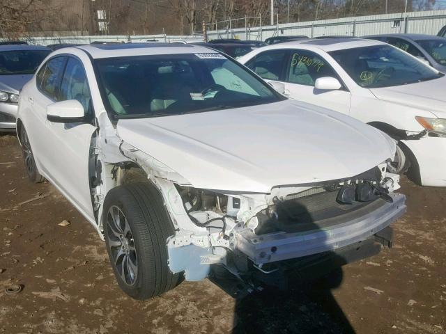 19UUB1F33FA025188 - 2015 ACURA TLX WHITE photo 1