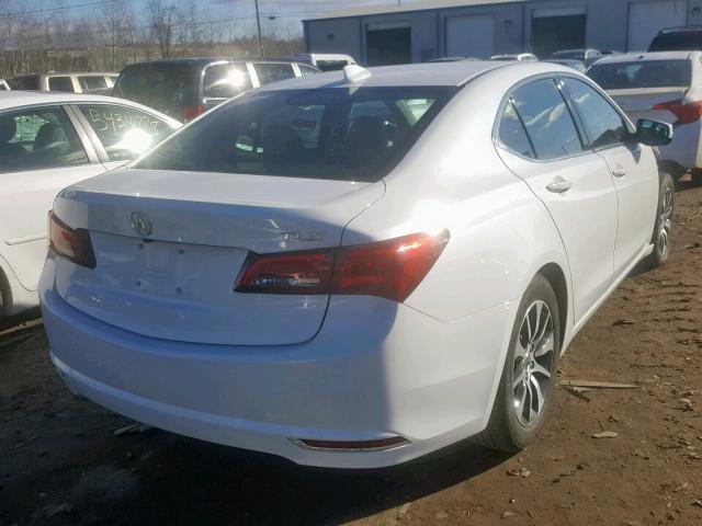 19UUB1F33FA025188 - 2015 ACURA TLX WHITE photo 4