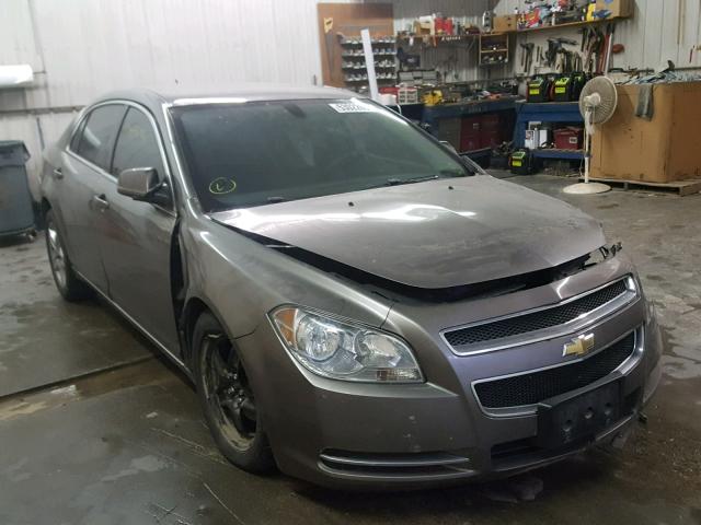 1G1ZC5EB0A4128876 - 2010 CHEVROLET MALIBU 1LT BROWN photo 1