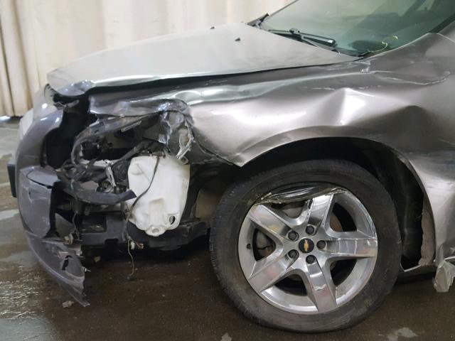 1G1ZC5EB0A4128876 - 2010 CHEVROLET MALIBU 1LT BROWN photo 9