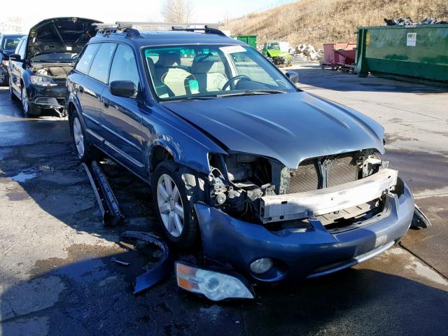 4S4BP61C367350136 - 2006 SUBARU LEGACY OUT BLUE photo 1