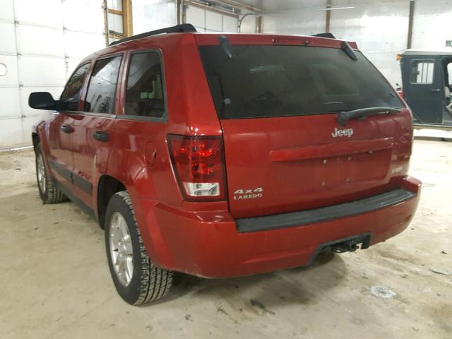 1J4GR48K56C130746 - 2006 JEEP GRAND CHER RED photo 3