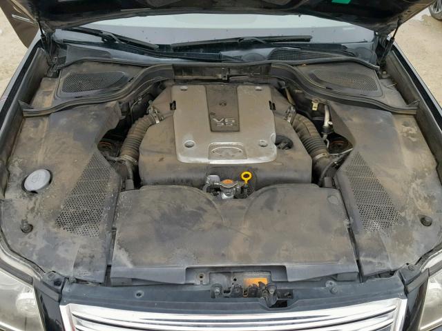 JNKCY01E79M800508 - 2009 INFINITI M35 BASE BLACK photo 7