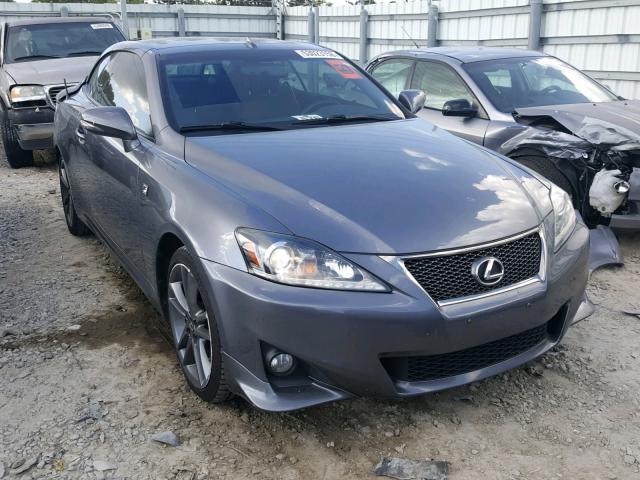 JTHFF2C23D2528271 - 2013 LEXUS IS 250 GRAY photo 1