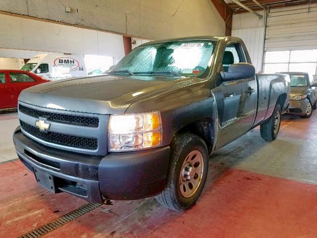 1GCNCPEX7BZ149676 - 2011 CHEVROLET SILVERADO GRAY photo 2