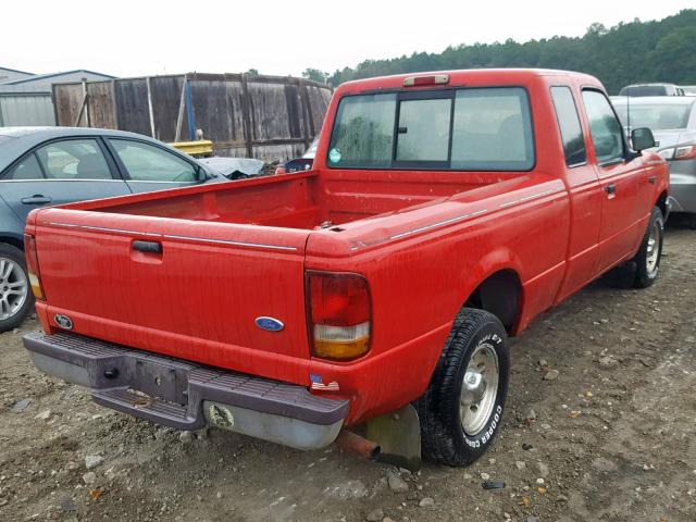 1FTCR14AXTPA36916 - 1996 FORD RANGER SUP RED photo 4