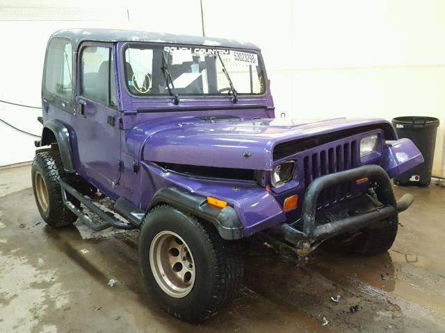 1J4FY19P9SP265948 - 1995 JEEP WRANGLER / PURPLE photo 1