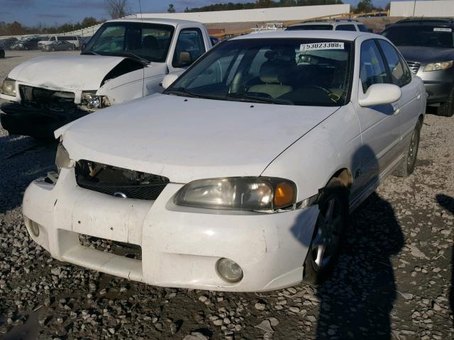 3N1AB51D43L723082 - 2003 NISSAN SENTRA SE- WHITE photo 2