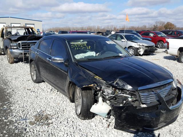 1C3CCBCG3DN527830 - 2013 CHRYSLER 200 LIMITE BLACK photo 1