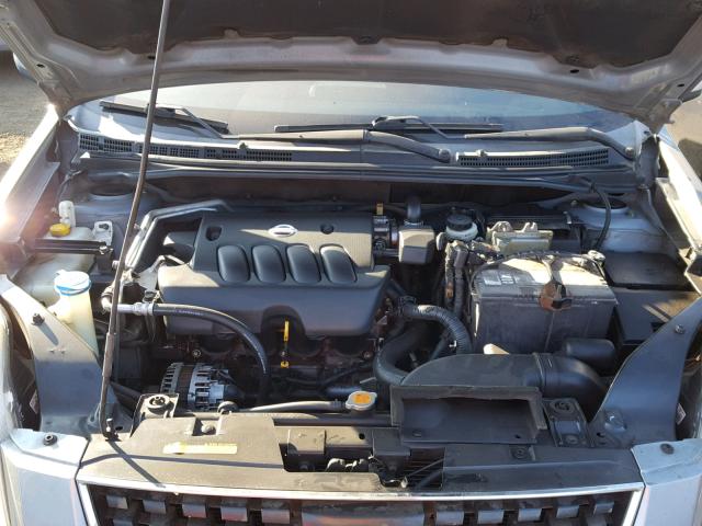 3N1AB61E28L626808 - 2008 NISSAN SENTRA 2.0 GRAY photo 7