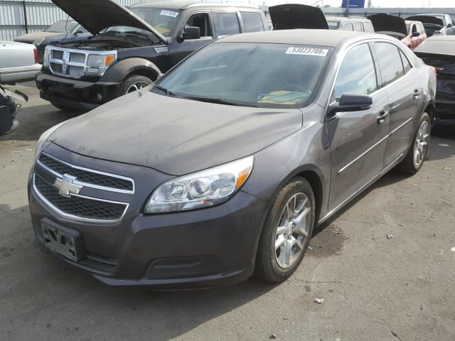 1G11C5SA7DF263323 - 2013 CHEVROLET MALIBU 1LT BLACK photo 2