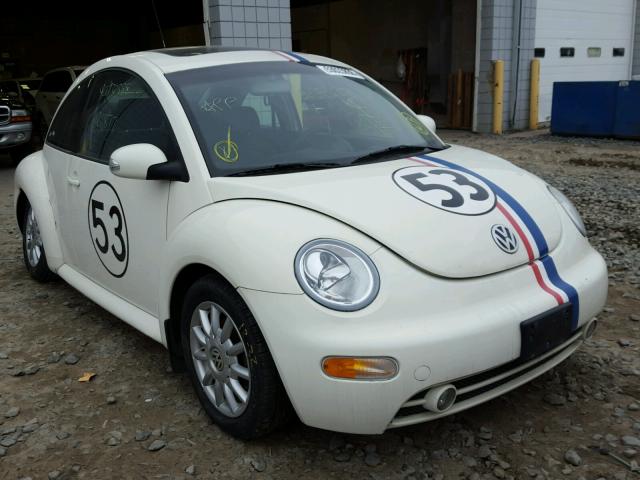 3VWCK31C15M403097 - 2005 VOLKSWAGEN NEW BEETLE WHITE photo 1