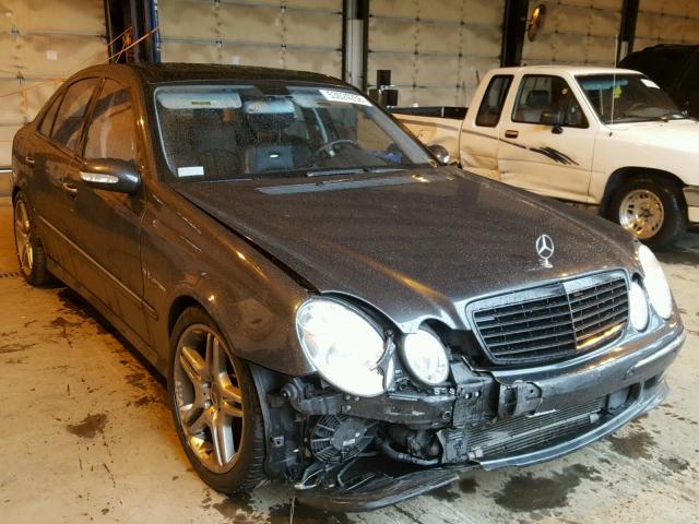 WDBUF76J34A572879 - 2004 MERCEDES-BENZ E 55 AMG BLACK photo 1