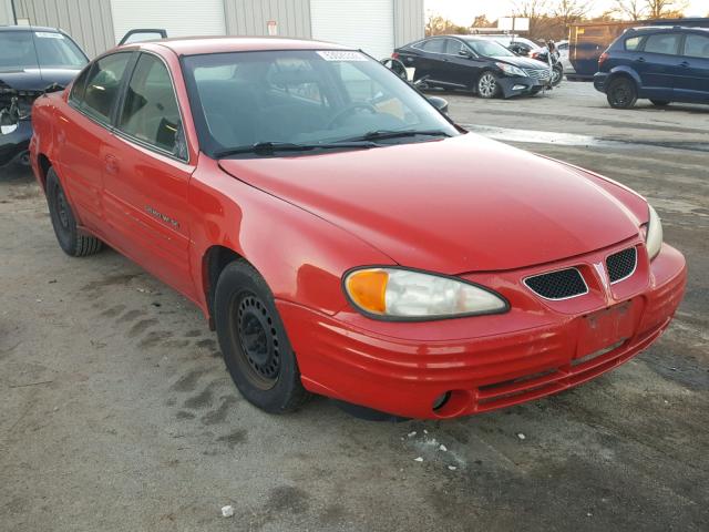 1G2NE52T9XC505740 - 1999 PONTIAC GRAND AM S RED photo 1