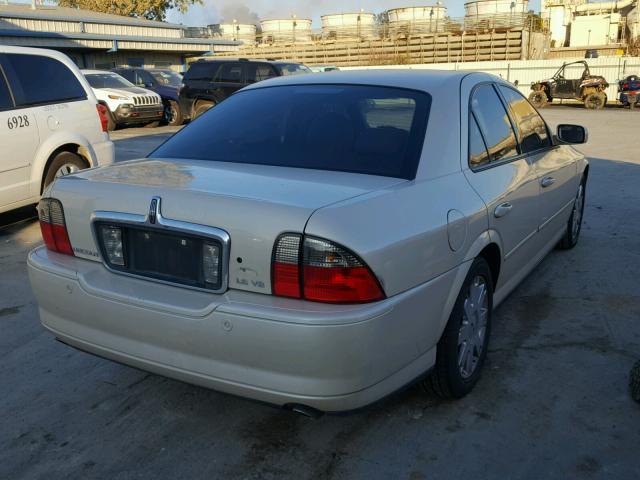 1LNHM87A23Y648753 - 2003 LINCOLN LS CREAM photo 4