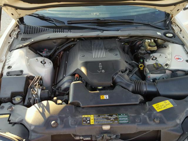 1LNHM87A23Y648753 - 2003 LINCOLN LS CREAM photo 7