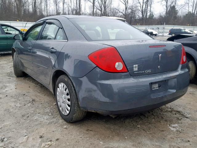 1G2ZF58B174240545 - 2007 PONTIAC G6 VALUE L GRAY photo 3