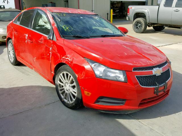 1G1PH5SB7E7472464 - 2014 CHEVROLET CRUZE ECO RED photo 1