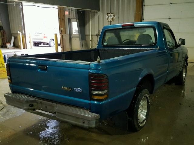 1FTCR10A6SUA65710 - 1995 FORD RANGER GREEN photo 4