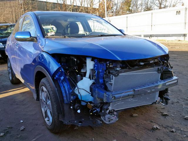 3CZRU6H31JM724334 - 2018 HONDA HR-V LX BLUE photo 1