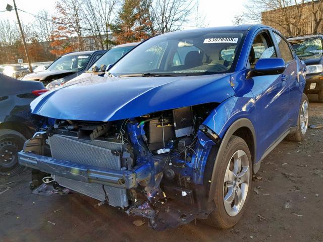 3CZRU6H31JM724334 - 2018 HONDA HR-V LX BLUE photo 2