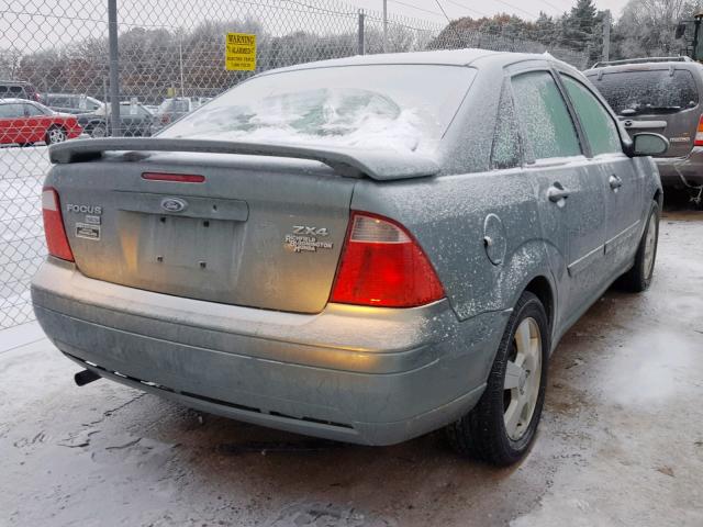 1FAHP34NX6W138145 - 2006 FORD FOCUS ZX4 GREEN photo 4