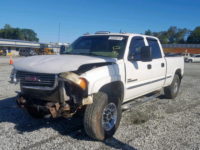 1GTHC23132F102306 - 2002 GMC SIERRA C25 WHITE photo 2