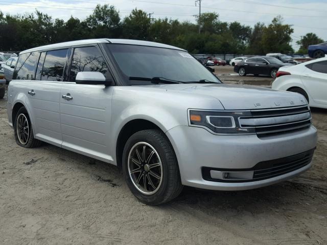 2FMGK5D8XEBD10714 - 2014 FORD FLEX LIMIT SILVER photo 1