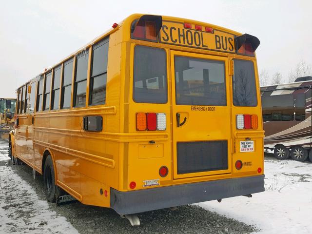 4UZABRDTXHCHX8712 - 2017 FREIGHTLINER CHASSIS B2 黄色 照片 3