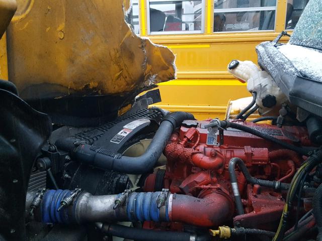 4UZABRDTXHCHX8712 - 2017 FREIGHTLINER CHASSIS B2 黄色 照片 7