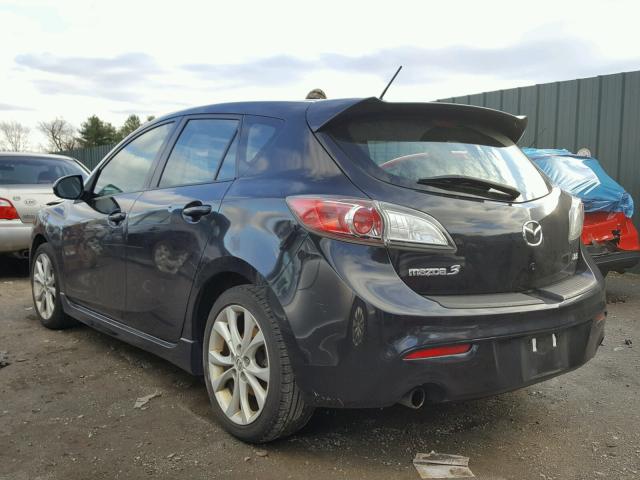 JM1BL1H68A1327563 - 2010 MAZDA 3 S BLACK photo 3