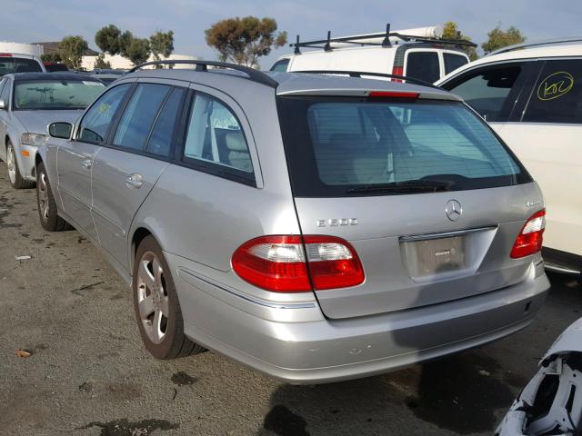 WDBUH83J34X119671 - 2004 MERCEDES-BENZ E 500 4MAT SILVER photo 3