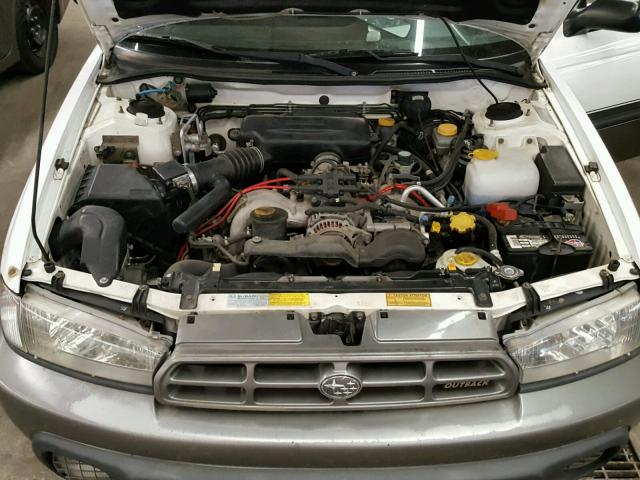 4S3BG6850X6660876 - 1999 SUBARU LEGACY OUT TWO TONE photo 7