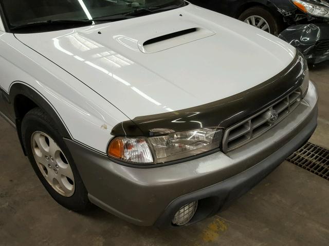 4S3BG6850X6660876 - 1999 SUBARU LEGACY OUT TWO TONE photo 9