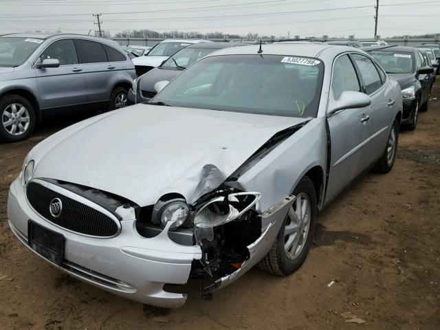 2G4WC532451304838 - 2005 BUICK LACROSSE C SILVER photo 2