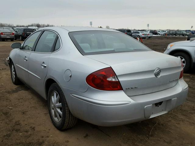 2G4WC532451304838 - 2005 BUICK LACROSSE C SILVER photo 3