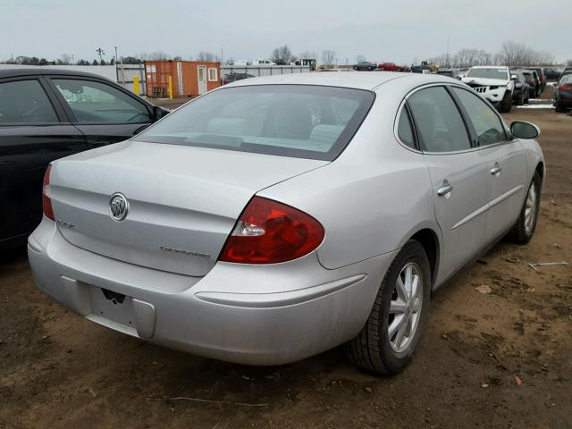 2G4WC532451304838 - 2005 BUICK LACROSSE C SILVER photo 4