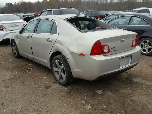 1G1ZC5E10BF258251 - 2011 CHEVROLET MALIBU 1LT BEIGE photo 3