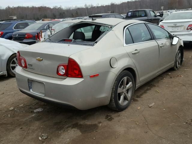 1G1ZC5E10BF258251 - 2011 CHEVROLET MALIBU 1LT BEIGE photo 4